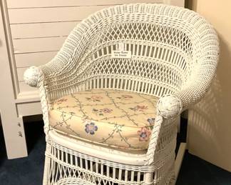 Antique rocker from the Lou Ornelas estate