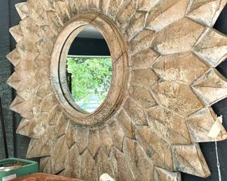 Sun burst/Flower mirror