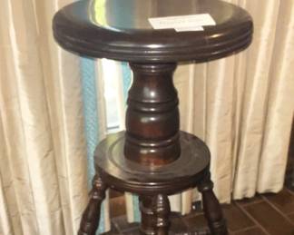 Antique organ/piano stool from The Fitzgerald House