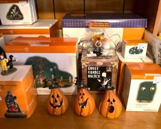 Dept. 56 Halloween Village selections