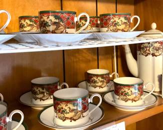 Noritake "Royal Hunt" Christmas dishes