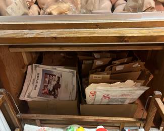 Doll clothing patterns