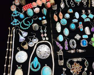 Sterling Silver and Gemstone Jewelry Collection