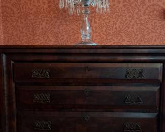 Regency style chest of drawers 
Item Location
Dining Room 