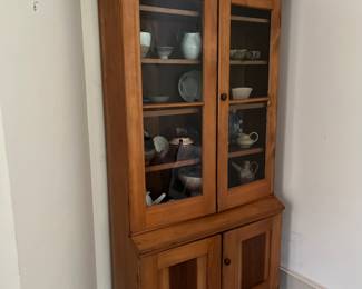 Primitive glass cupboard 
Item Location
Upstairs Bedroom 