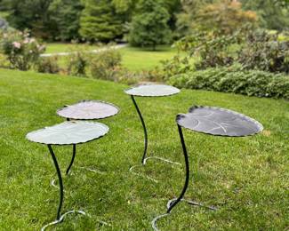 Mid century lilly pad tables 
Item Location
Outside front porch 