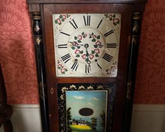 Wood column clock 
Item Location
Dining Room 
