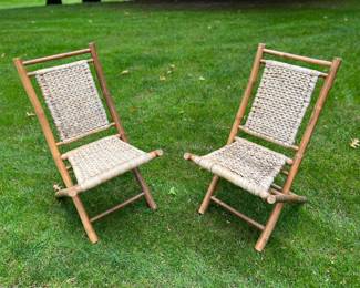 Vintage Boho chairs 
Item Location
Outside front of house 