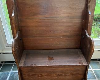 Primitive monk bench 
Item Location
Entryway 