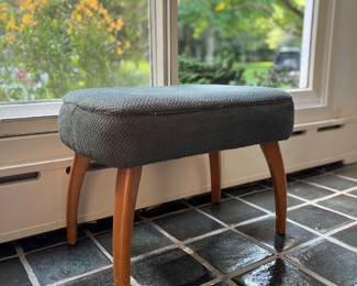 Mid century stool 
Item Location 
Upstairs Bedroom 