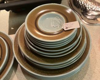 Franciscan Nut Tree plates