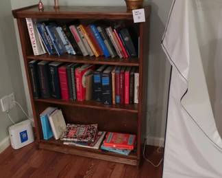 books -  only    one bookcase  is  for  sale