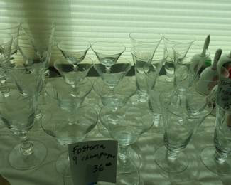 fostoria  stemware
