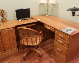 office  desk  and  office  chair