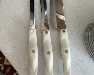Cutco knives with pearl handles
