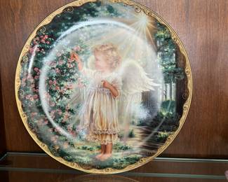 An Angel's Touch Bradford Exchange Angel Plate 