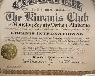 Dothan Kiwanis Charter