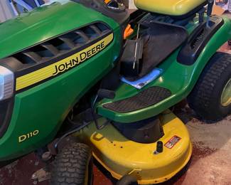 John Deere riding mower