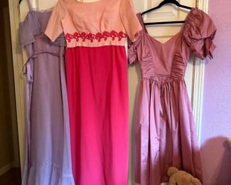 We have some great retro formal dresses so if you're thinking of maybe going as Barbie for Halloween, you might be in luck!