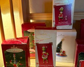 Dr. Seuss' The Grinch Hallmark Ornaments