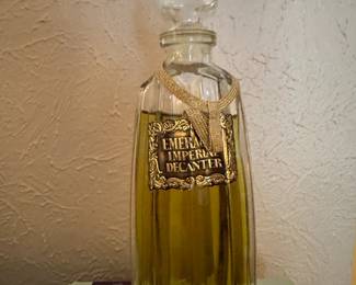 Vintage Emeraude Perfume Bottle