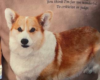 down filled corgi pillow