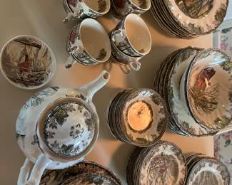 #Johnson Brothers#Friendly Village