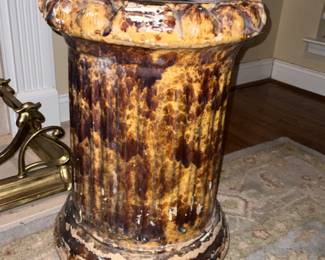 Ohio Sewer Tile Late 1800’s Chimney Cap-$500