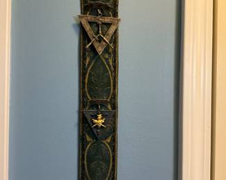 Antique Fraternal Order Bell Pull-$200