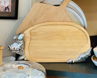 Pigged Shaped Serving Platter