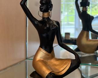 African Woman Sculpture 