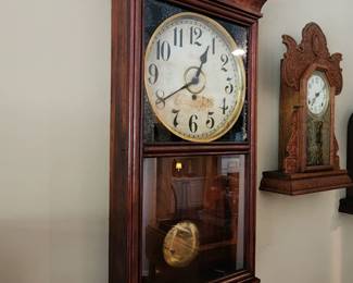 Coca-Cola Wood Wall Clock (Does work)