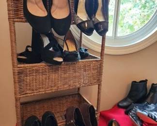 Shoes and Boots in this home are name brands.