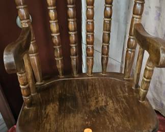 JENNY LYNN CHILD'S WOODEN ROCKING CHAIR