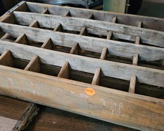 WOODEN CRATE