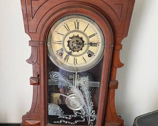 Outstanding Waterbury shelf clock w/ alarm