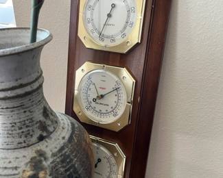 Barometer (hope it shows rain!)