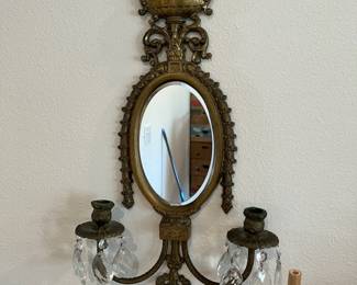 We have a pair of these beautiful wall sconces