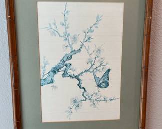 A pair of Asian-style Colussi lithographs - SIGNED & NUMBERED!