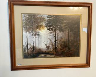 Framed print "Quiet Forest" by Gerald Coulson