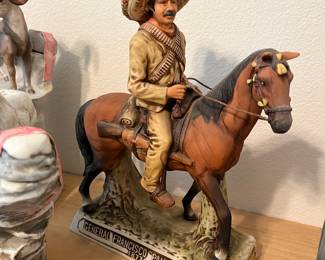 And this is Pancho Villa himself! Pancho Villa Tequila decanter.