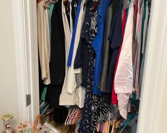 Another closet full of clothes