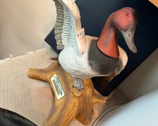 "Ski Country" duck decanter