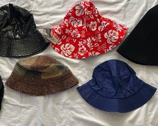 Bucket Hats and Faux Fur Hat