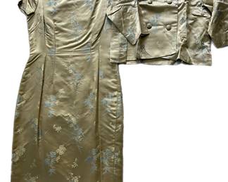 Chinoiserie Ensemble Jacket and Sheath Dress$145