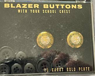 Dartmouth Blazer Buttons Misspelled