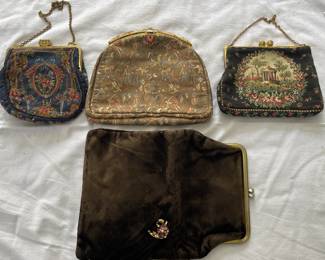 Grouping 3Needlepoint, Velvet