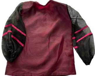 Berry BlouseOrganza Sleeves$55