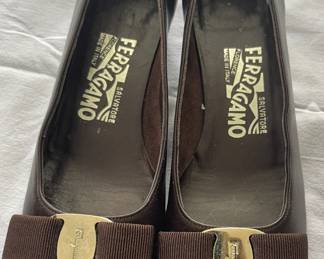 Brown Ferragamo good condition