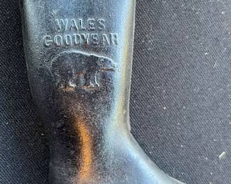 Vintage Wales Goodyear souvenir boot